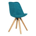 Chair Dima, green/wood