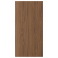 TISTORP Door, brown walnut effect, 60x120 cm