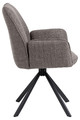 Upholstered Chair Glenda, light grey