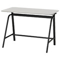 GLADHÖJDEN Desk sit/stand, light grey/anthracite, 100x60 cm