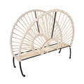 Magazine Stand Fogler, rattan effect