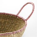 HÖKRUBBA Basket, sedge, 34 cm