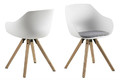 Chair Tina Wood, white