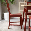 PINNTORP Chair, red stained