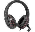 Defender Headset WARHEAD G-160, black/red