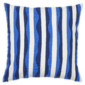 GULLBERGSÖ Cushion cover, blue stripe pattern/outdoor indoor, 50x50 cm