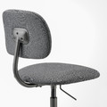 BLECKBERGET Swivel chair, Idekulla dark grey