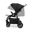 Lionelo Stroller Pushchair Natt Black Onyx, 0-4y/22kg