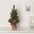 Artificial Christmas Tree LED with Cones 42cm