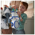 AFTONSPARV Soft toy with astronaut suit, cat, 28 cm