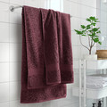 FREDRIKSJÖN Bath sheet, deep red, 100x150 cm