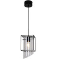 GoodHome Pendant Lamp Daluiz E27, black