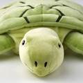 BLÅVINGAD Soft toy, turtle/green, 44 cm