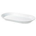 IKEA 365+ Serving plate, white, 38x22 cm