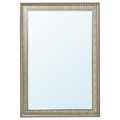 SONGE Mirror, silver-colour, 91x130 cm