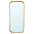 SVANSELE Mirror, gold-colour, 73x158 cm