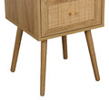 Nightstand Bedside Table Ballo, natural