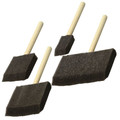 Sponge Brushes Flat 4pcs