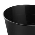 FNISS Waste bin, black, 10 l