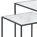 Nesting Tables Set of 2 Bolton, white