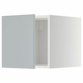 METOD Top cabinet, white/Veddinge grey, 40x40 cm