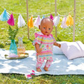 BABY born Deluxe Trendy Poncho for Dolls 43cm 3+