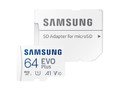 Samsung EVO Plus SDXC Card 64GB with Adapter MB-MC64KA/EU