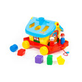 Educational Toy Shape Sorter House on Wheels 12m+