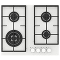 VASASTAN Gas hob, IKEA 500 glass/white, 59 cm