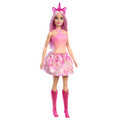 Barbie Unicorn Doll With Pink Hair HRR13 3+