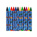 Starpak Wax Crayons 12 Colours Hot Wheels