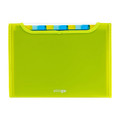 Document Folder with 12 Pockets A4 25mm, green