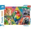 Trefl Jigsaw Puzzle Exotic Animals 1000pcs 12+