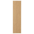 STORKLINTA Door with hinges, oak effect, 50x195 cm