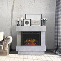 Dimplex Electric Fireplace Avalone, concrete effect