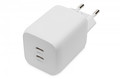 Digitus USB Charger EU Plug 2x USB-C DA-10063