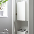 NYSJÖN Storage combination for laundry, white, 105x32x190 cm