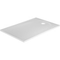 GoodHome Shower Tray Cavally, rectangular, 80x120 cm, white