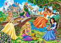 Castorland Children's Puzzle Princesses in Garden 180pcs 7+