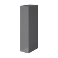 GoodHome Bathroom Cabinet Imandra Slim 20 x 90 x 36 cm, grey