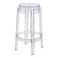 Bar Stool Ghost 66cm, transparent