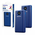 Adata Power Bank Powerbank 20000mAh QC/PD P20000QCD, blue