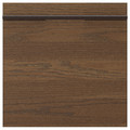 STENSTA Drawer front, dark brown ash veneer, 40x40 cm