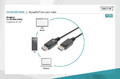 Assmann Connection Cable DisplayPort 1080p 60Hz FHD Type DP / DP M / M black 2m