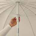 SAMSÖ Patio umbrella, tilting, beige