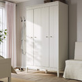 IDANÄS Wardrobe, white, 121x211 cm