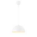 GoodHome Pendant Lamp Songor E27 38cm, white