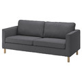 PÄRUP 3-seat sofa, Vissle grey