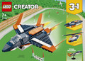 LEGO Creator Supersonic Jet 3in1 7+