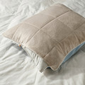 KEJSAROLVON Pillow protector, beige/blue, 50x60 cm